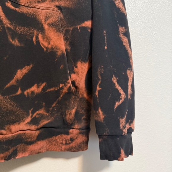 lululemon - Steady State Pullover Black Hoodie - Mens XL - UNIQUE REVERSE DYE - Picture 5 of 14